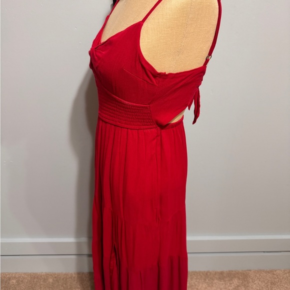 Hollister Strapless Red Dress - Picture 8 of 9
